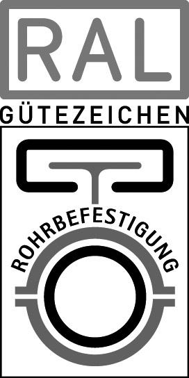 RAL gütezeichen rohrbefestigung