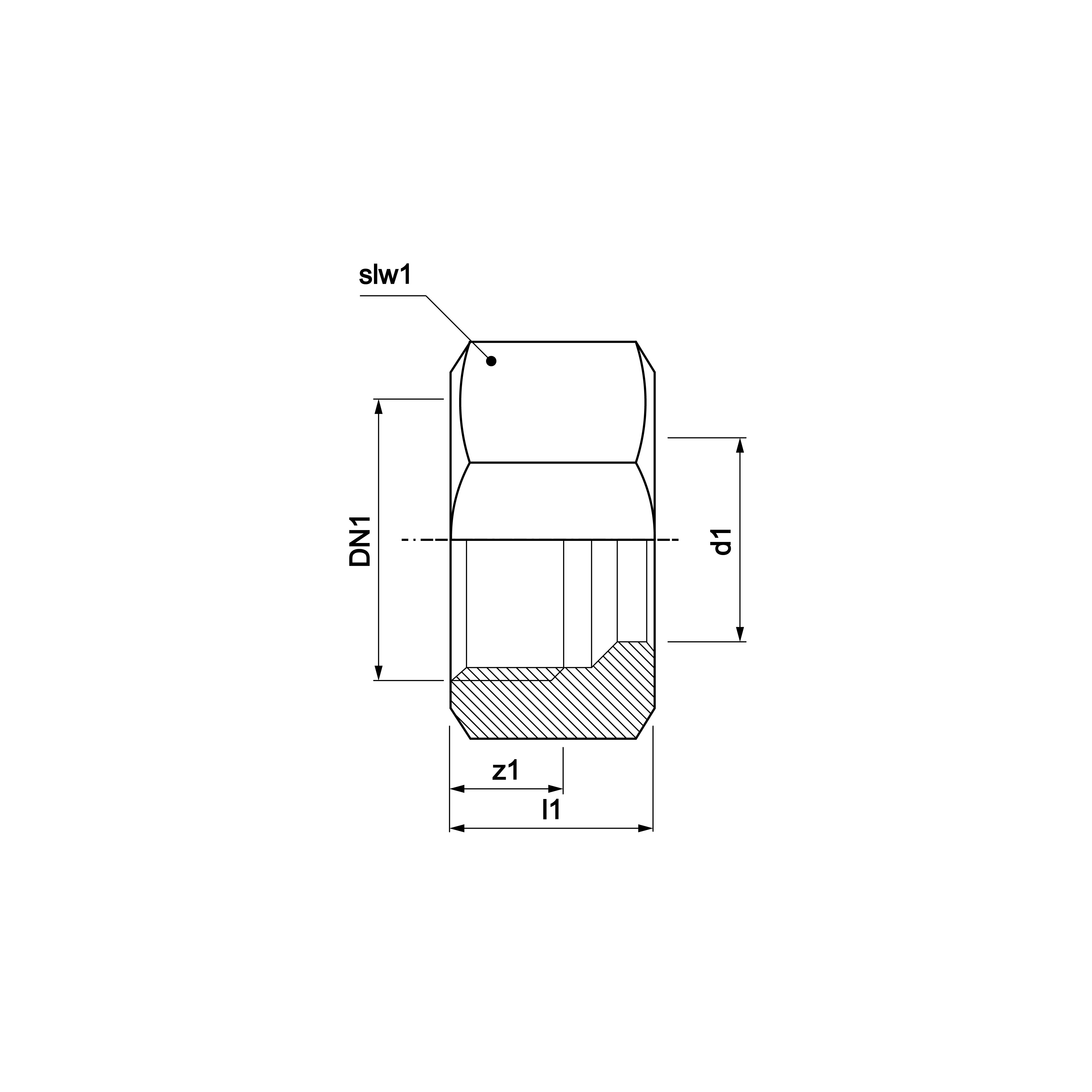 VSH Kuterlite Compression Nut