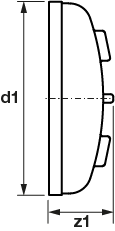 Technical drawing for VSH Shurjoint eindkap bol (1 x groef)