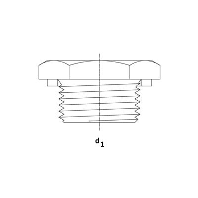 Technical drawing for VSH plug met fiberring