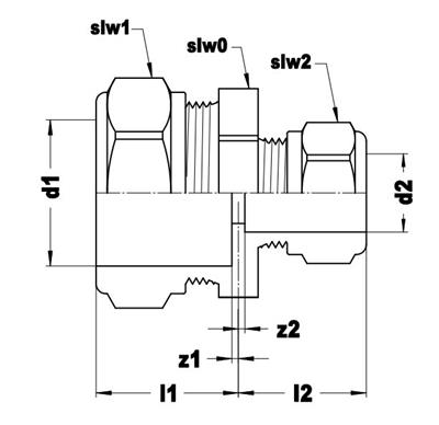 Technical drawing for VSH Super verloop (2 x knel)