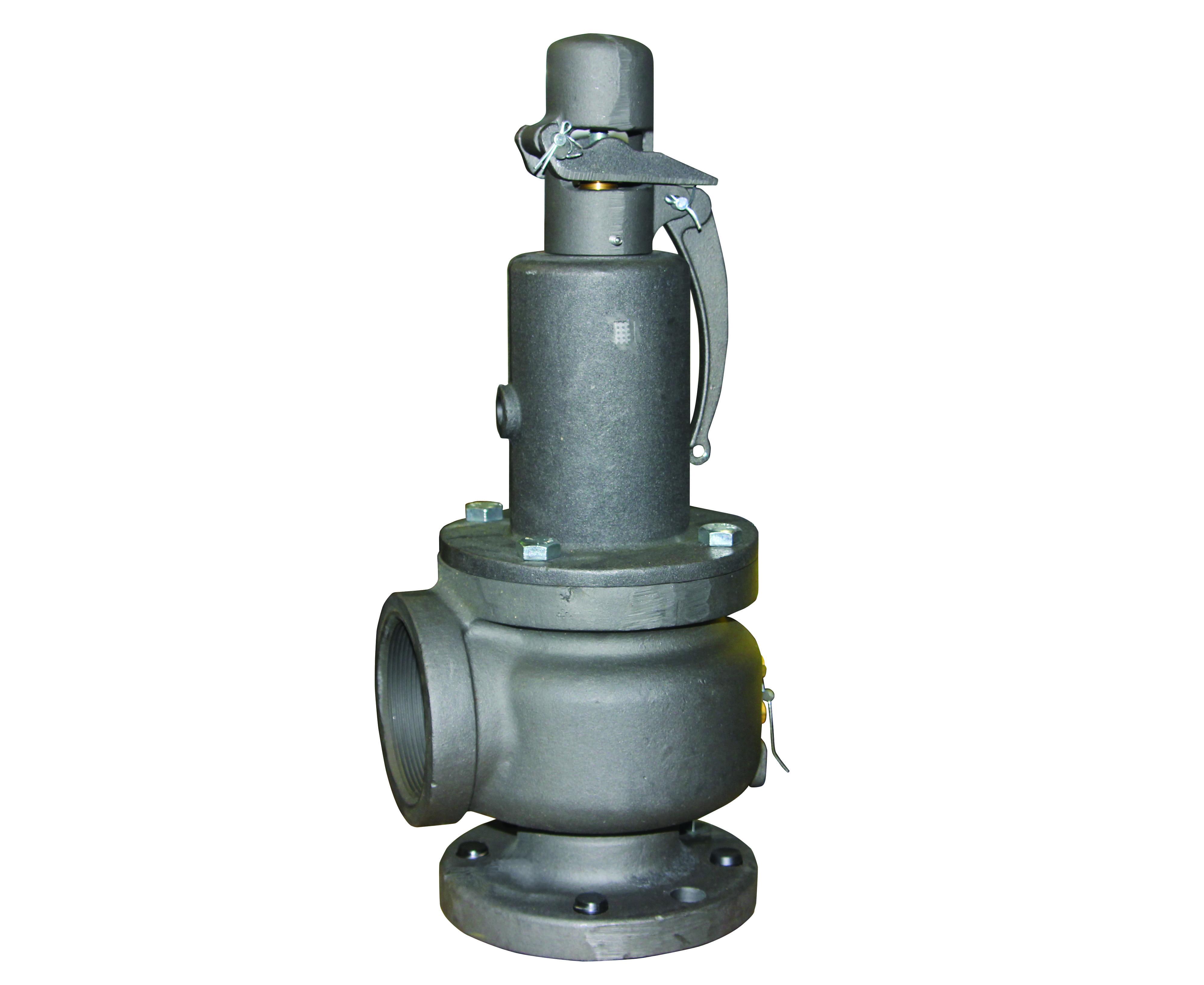 Preview image for Apollo Non Code Air Cast Iron Safety Relief Valve, 4" X 6" (2 x Flange)
