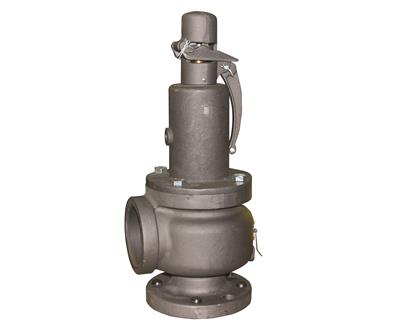 Product Image for Apollo ASME Section VIII Air Cast Iron Safety Relief Valve, 3" X 4" (Flange x FNPT)