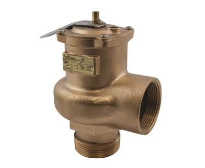 Product Image for Apollo Bronze Non-Code Air Relief Valve with Test Lever (MNPT x FNPT)