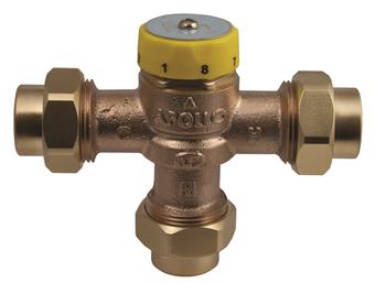 Product Image for Apollo Lead Free Bronze Thermostatic Mixing Valve (3 x Push)