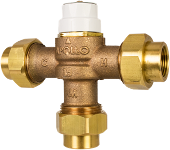 Product Image for Apollo Lead Free Bronze Thermostatic Mixing Valves (3 x FNPT)