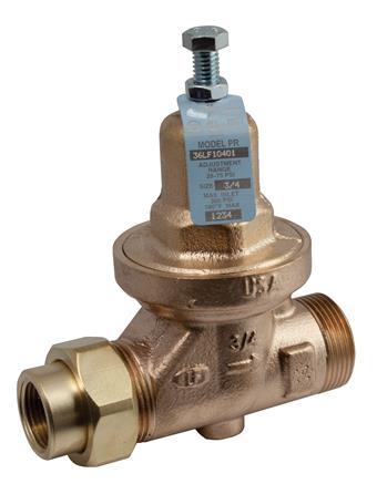 Product Image for Apollo Lead Free Water Pressure Reducing Valves with Gauge (2 x Union FNPT)