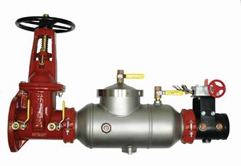 Product Image for Apollo Lead Free Double Check Valve with OS&Y Flange x Mon. Butterfly Valve Groove Shut-Off Valves