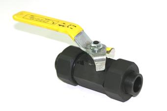 Product Image for Apollo Carbon Steel Standard Port Ball Valve with 316 SS Ball & Stem, Standard Configuration 1-1/2" (2 x Union Socket Weld)