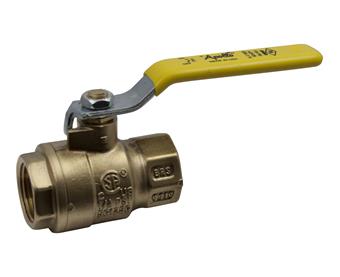 Product Image for Apollo Full Port Brass Ball Valve with Stainless Steel Ball & Stem, Standard Configuration 1-1/2" (2 x FNPT)