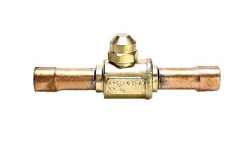 Product Image for Apollo Brass Full Port UL Listed Refrigerant Ball Valve with Standard Configuration 5/8" (2 x Solder)