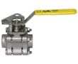 Product Image for Apollo HASTELLOY® 3 Piece Full Port Ball Valve with Graphite Packing, Spiral Wound Graphite Body Seal, PEEK/PTFE Bearing 3/8" (2 x FNPT)