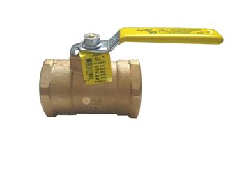 Product Image for Apollo UL Listed Bronze Unibody Reduced Port Ball Valve with Standard Configuration 1" (2 x FNPT)