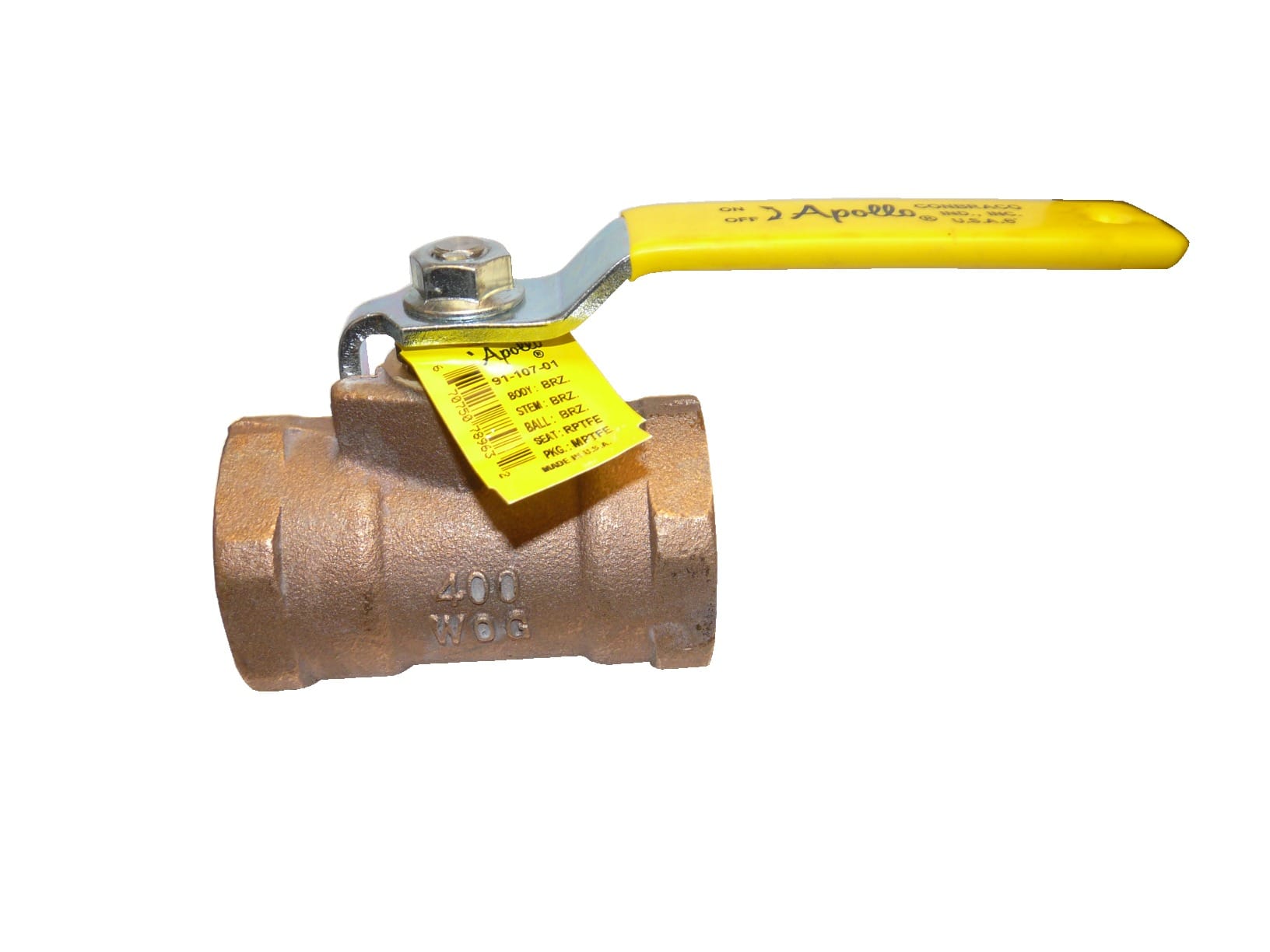 Apollo Reduced Port UniBody Bronze Ball Valve with 21/4" Stem