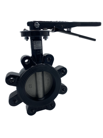 Product Image for Apollo Ductile Iron Butterfly Valve with Stainless Steel Disc, EPDM Seat, 416 SS Shaft, Direct Mount Gear Operator 6" (2 x Wafer Type)