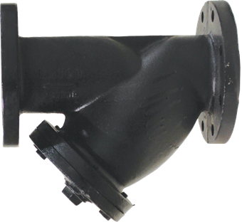 Product Image for Apollo Cast Iron Wye Strainer with Epoxy Coating, .125 Perforated Screen (2 x Flange)