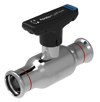 Product Image for Apollo FullFlow Carbon ball valve T-handle (2 x press)