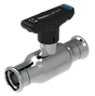 Thumbnail for Apollo FullFlow Stainless ball valve T-handle (2 x press)