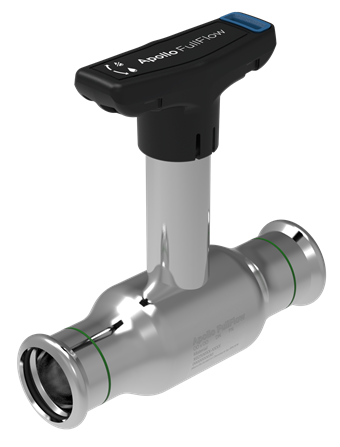 Product Image for Apollo FullFlow Edelstahl Kugelhahn mit verlängerter Spindel T-Griff (2 x Press)