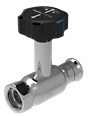 Thumbnail for Apollo FullFlow Stainless ball valve with extended stem gear handle (press x thread)