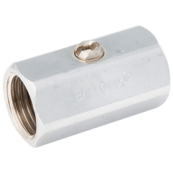 Product Image for Broen Ballofix mini ball valve no handle FF G3/8" ( DN10R) Cr