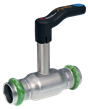 Thumbnail for VSH SmartPress FullFlow ball valve extended stem EPDM (2 x press)