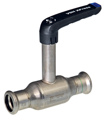Product Image for VSH XPress FullFlow Stainless ball valve with extended stem (2 x press)
