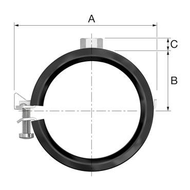 Product Image for BSA G1/2-M10 clip