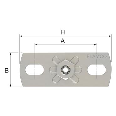 Product Image for Backplate G1/2-M10 StSt