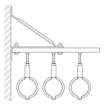 Product Image for HS Fixing angle support