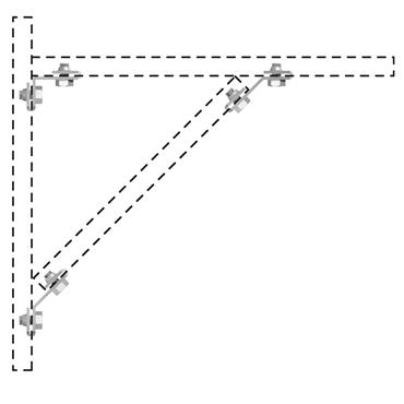 Product Image for HS Fixing angle support