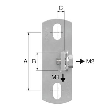 Product Image for KF rail support flange