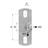 Navigation item for KF rail support flange