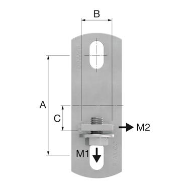 Product Image for KF rail support flange