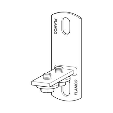 Product Image for KF rail support flange