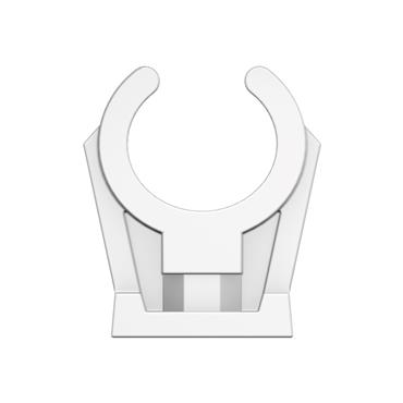 Product Image for FastFix KS clip 28 plastic white