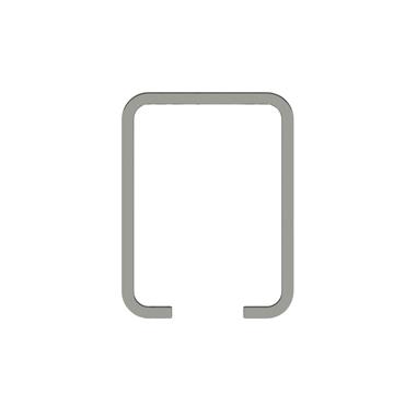 Product Image for Rail black coated