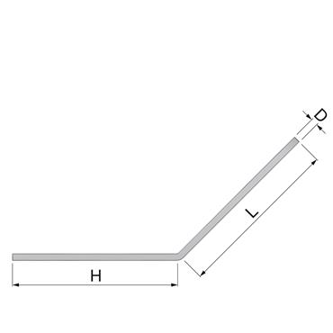 Product Image for RH rail angle