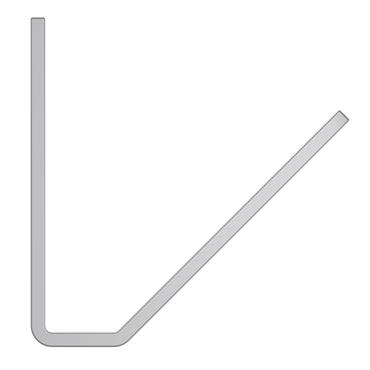 Product Image for RH rail angle