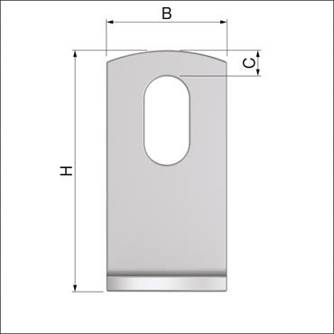 Product Image for RH rail angle