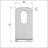 Navigation item for RH rail angle