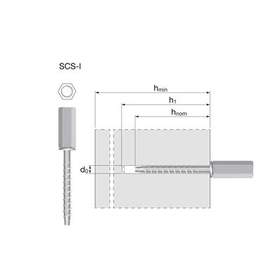 Product Image for SCS concrete screw