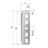 Navigation item for FastFix corner bracket VH 210x165x4
