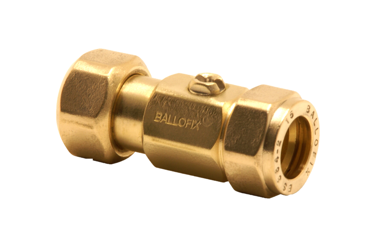 Pegler screwdriver service valve compression