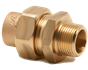 Thumbnail for Yorkshire striaght male union connector degreased