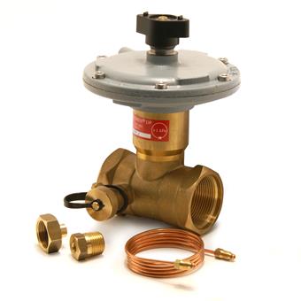 Product Image for Pegler Proflow delta with drain (20-65 kPa) FF Rp1/2" (DN40)