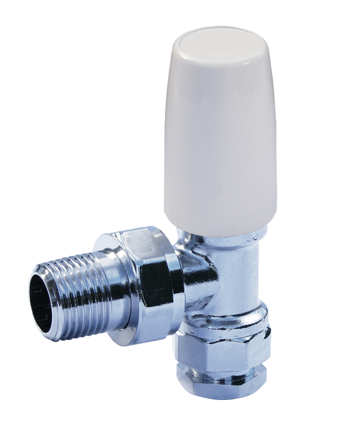 lockshield radiator valve angle pattern for copper or iron