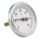 Thumbnail for Bimetallic thermometer for circulation valves
