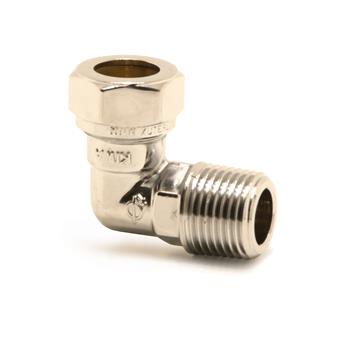 Product Image for Kuterlite Male Elbow 90° Chrome Plated