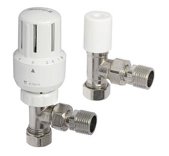 Product Image for Mistral trv & lockshield pack with standard tail. chrome plate finish.